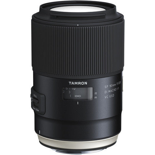 Objetivo Tamron SP 90 mm f/2,8 Di Macro 1:1 VC USD para Nikon F